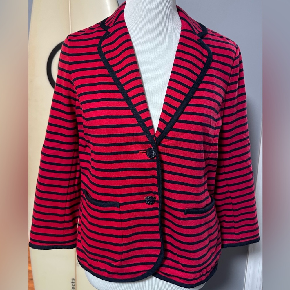Women’s Talbots blazer; cotton